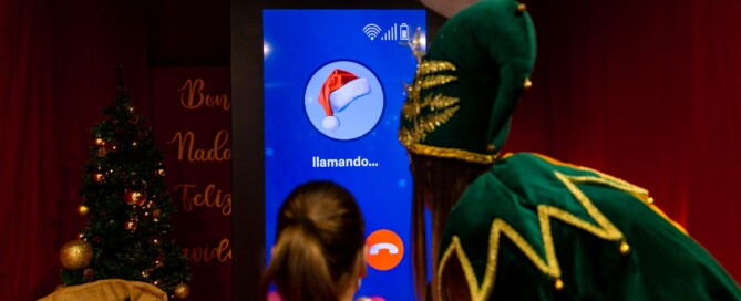 Organización de eventos de Navidad en centros comerciales