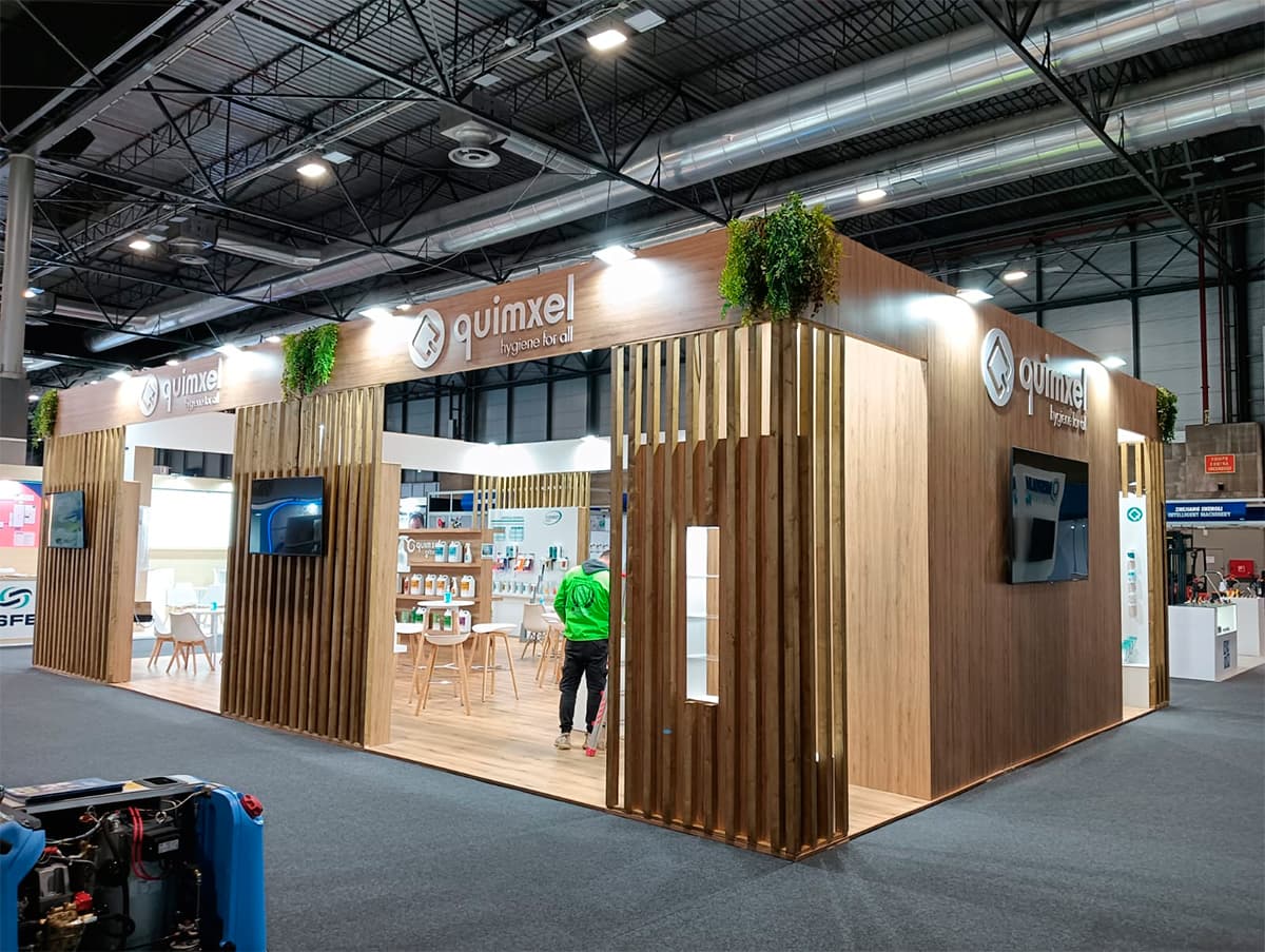 Quimxel Exhibition Stand Installation
